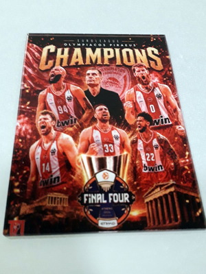 Olympiacos Final 4 Athens 2026 collectible plexiglass