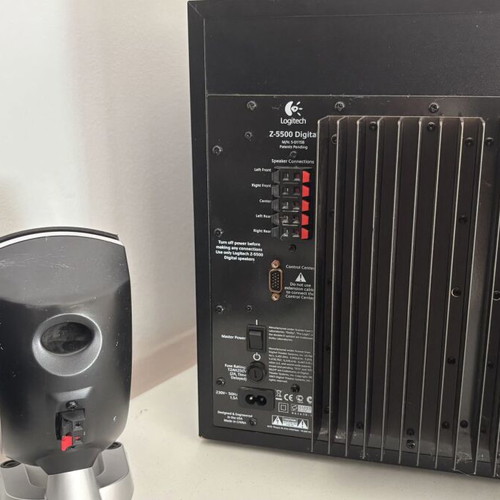 Logitech Z-5500 5.1 505watt RMS THX digital speakers used