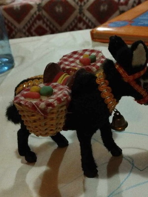 Tourist souvenir donkey from Cycladic island like new