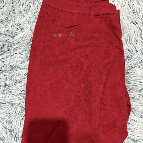 Desigual red jeans like new, size XS 34 6