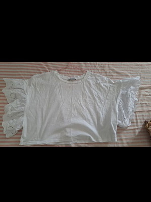 Zara blouse white size M like new