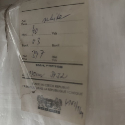 Ύφασμα σατέν ματ βαμβακερό φάρδος 1,40 καινούργιο