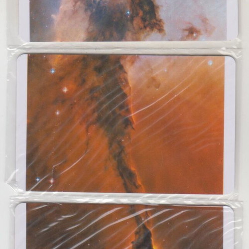 Greek phone cards new, puzzle 3 cards Planetarium Nebulae Star Formation