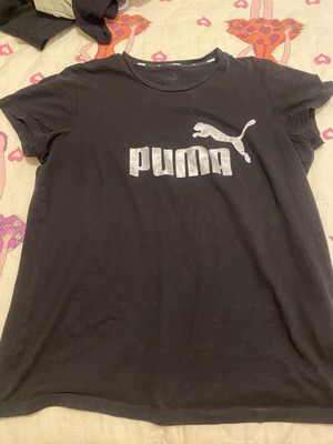 Puma T-shirt used, size S, black