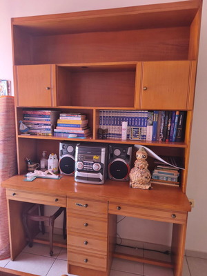 Antique furniture like new, solid walnut carved pieces