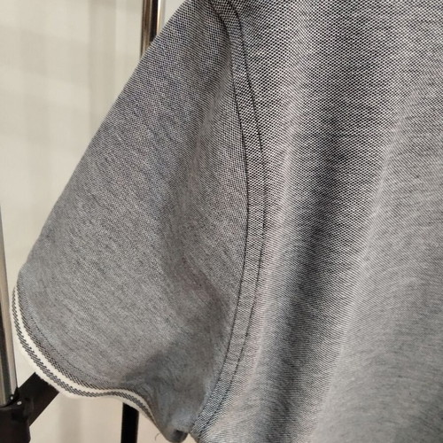 Tommy Hilfiger Polo shirt XL custom fit like new, grey and white