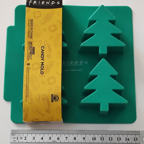 Friends Silicone Mold Christmas Tree Shape new