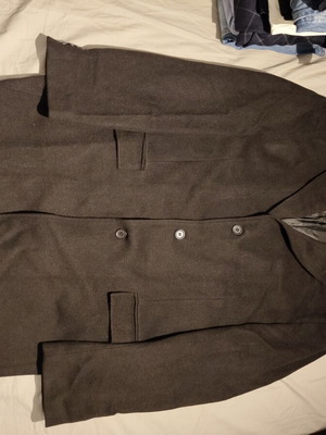 Men's coat No56 used, black