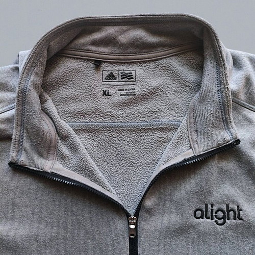 Adidas Alight Half-Zip Top X-Large grey like new