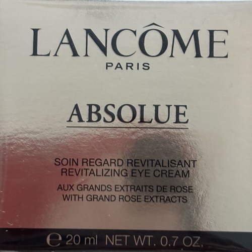 Lancôme Absolute Eye Cream Revitalising with Grand Rose Extract new