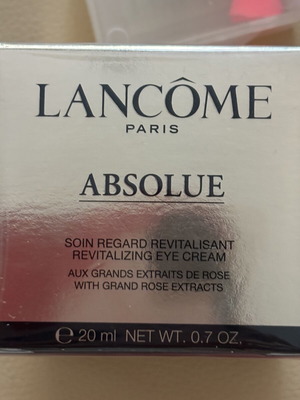 Lancôme Absolute Eye Cream Revitalising with Grand Rose Extract new