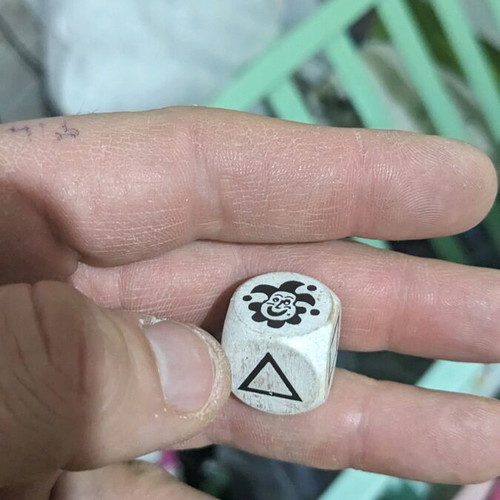 Colorama dice used in good condition