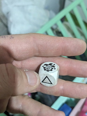 Colorama dice used in good condition