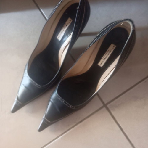 Studio Polini classic leather pumps, 12cm heel height, like new
