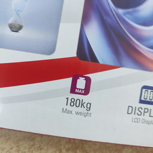 Electronic bathroom scale new, up to 180 kg