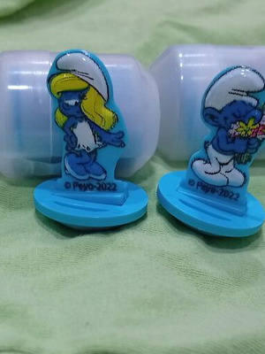 Smurfs Mini Figures New Collectible Set with Capsules by Peyo