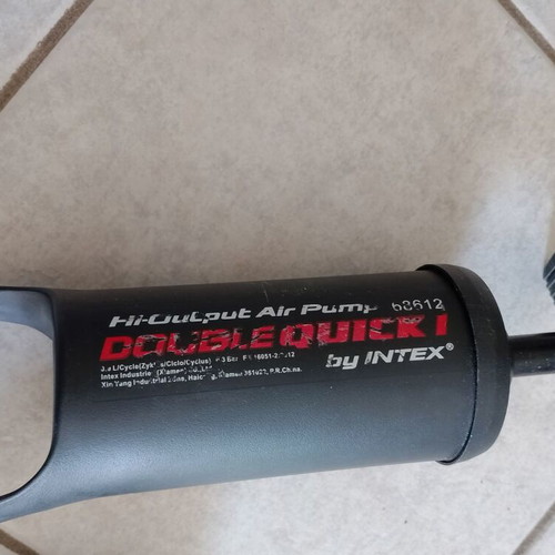 Intex Double Quick I hand pump and foot pump set for balloons