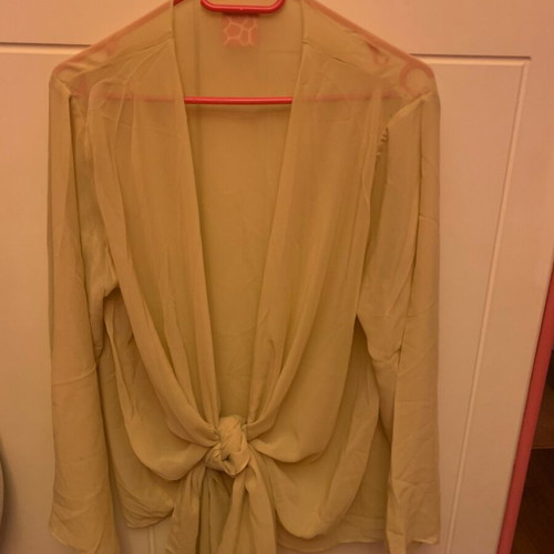 Evening set of three pieces new, beige, size XXL