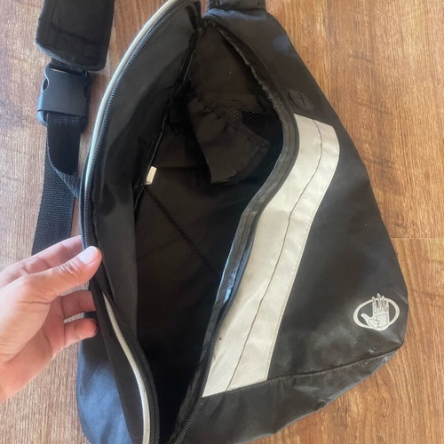 Backpack bag used, black