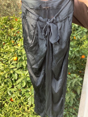 BCBG Копринени Панталони Употребявани Small до Medium Черни