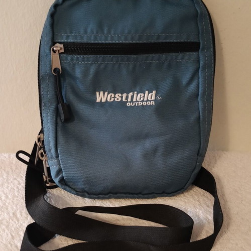 Ανδρικό μπλε τσαντάκι Westfield outdoor με ρυθμιζόμενο λουράκι