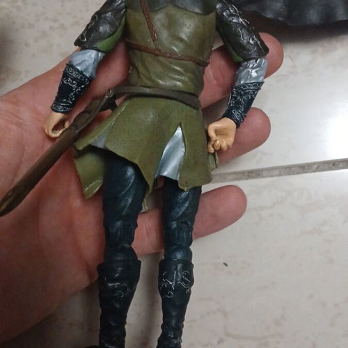 Lord of Rings Legolas figure used, 2002 ToyBiz Marvel Return of the King