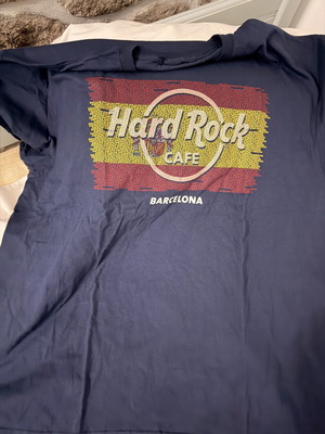 Hard Rock Cafe T-shirt new, blue, XL