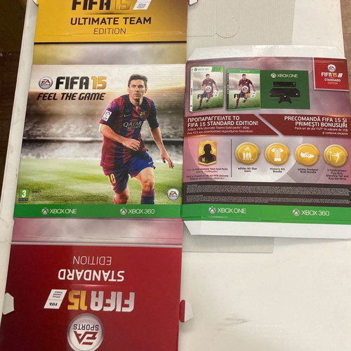 FIFA 15 Promo Store Display Cube used
