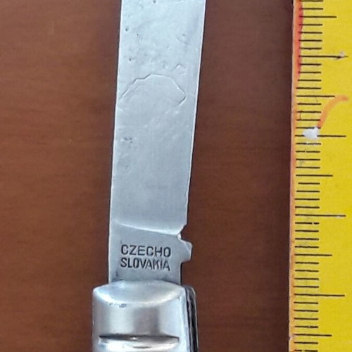 Vintage Mikov Pocket Knife used, made in Czechoslovakia