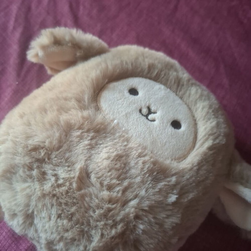 Soft plush teddy bear hand-sized, new