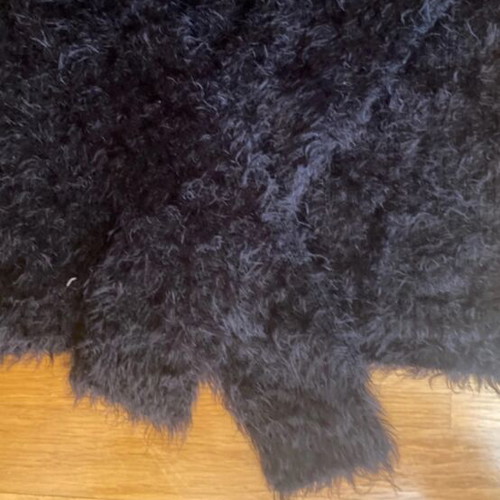 Black fluffy jumper, size M