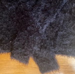 Black fluffy jumper, size M