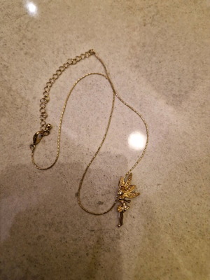 Tinkerbell necklace children's/teen like new