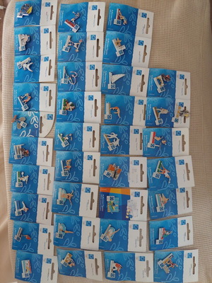Olympic Games Athens 2004 collectible pins new, set of 40