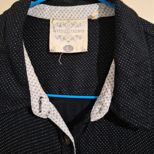 Attrattivo women's shirt polka dot like new, size M