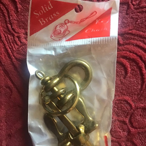 Anchor key holder new, gold color