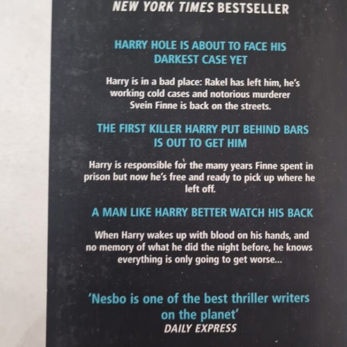 Knife by Jo Nesbo Harry Hole thriller new, English