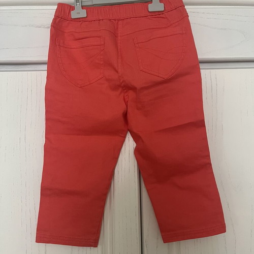 Pepperts! girls' pants size 152, coral red