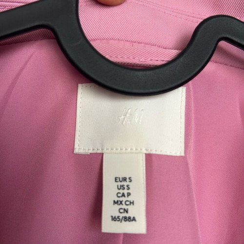 Pink jacket H&M small like new