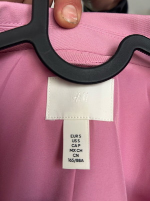 Pink jacket H&M small like new