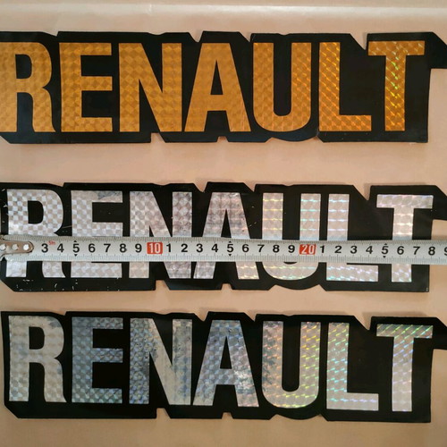 Renault vintage stickers '80 new