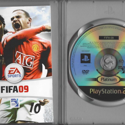 FIFA 09 PlayStation 2 like new, Complete In Box