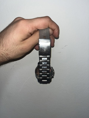 Fossil Grant Chronograph Watch FS4736, black dial, stainless steel
