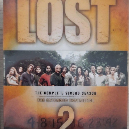 Lost Complete Series 2 DVD like new, Region 1 without Greek subtitles