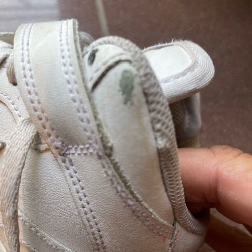 Girls' shoes size 33 used, Nike white boots, denim Zara with strass, adilette