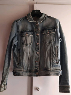 Zara Denim Z1975 Denim Jacket like new, size L, blue