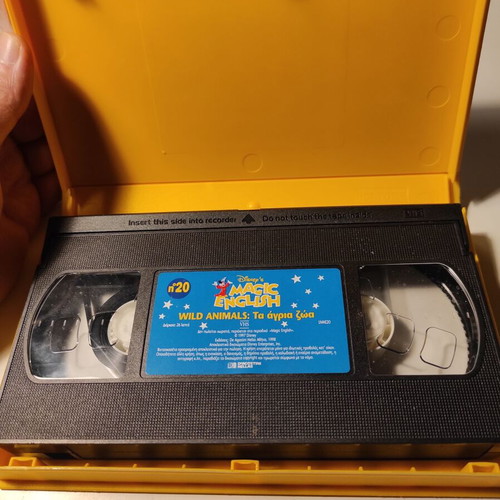 Disney's Magic English VHS #20 Wild Animals like new