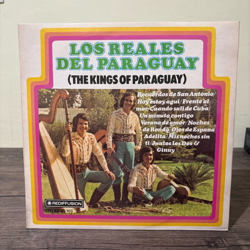 Los Reales Del Paraguay vinyl used, Latin