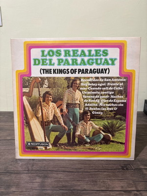 Los Reales Del Paraguay vinyl used, Latin