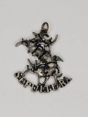"Sepultura" [Pendant] (1991, Blue Grape/Alchemy Poker Box)
